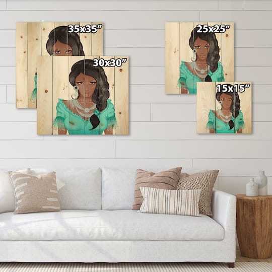 Designart - Portrait Of African American Woman XVI